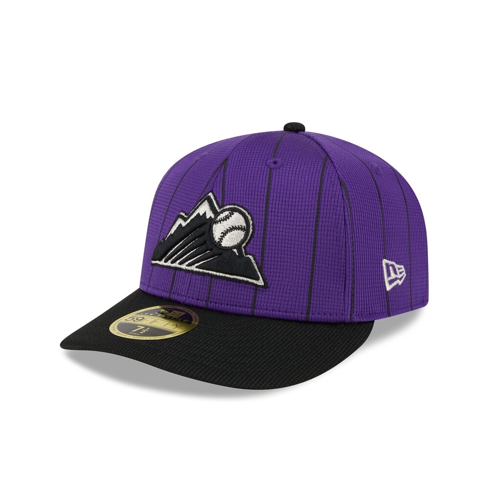 Colorado Rockies 2025 Batting Practice Low Profile 59FIFTY Fitted - Size 8